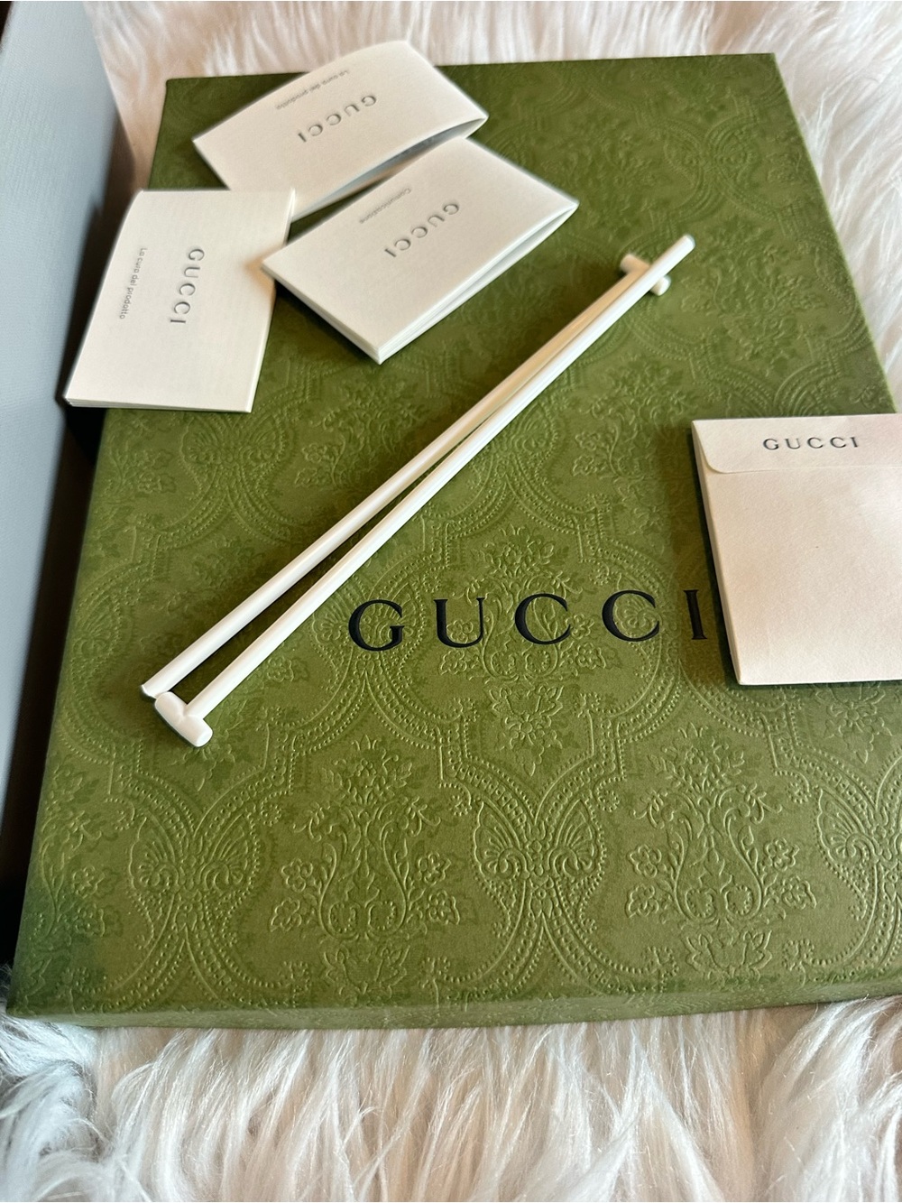 Gucci Beige Monogram Pointed Toe Stiletto Heels 85mm. 40.5/10.5 size. - Picture 11 of 11